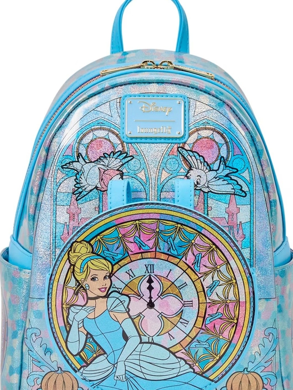 Loungefly Stained Glass Cinderella Mini Backpack. Nwt. Price Is Firm